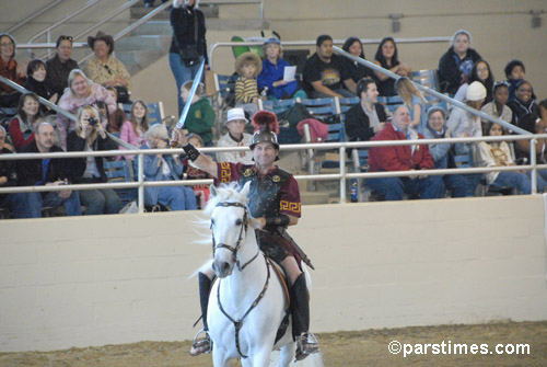 USC's Mascot Traveler & Rider Hector Aguilar - Equestfest, Burbank  (December 29, 2006) - by QH