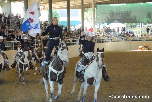 Painted Ladies Rodeo Performers  - Equestfest, Burbank  (December 29, 2006) - by QH