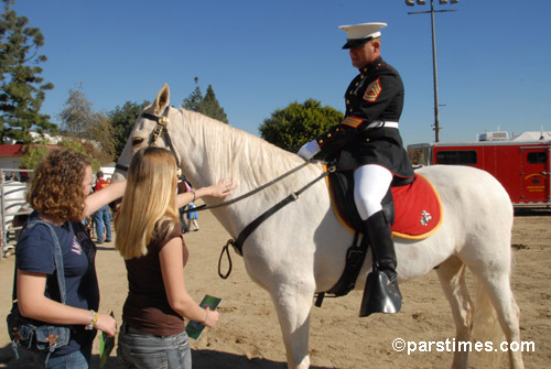 United States Marine Corps Mounted Color Guard - Equestfest, Burbank  (December 29, 2006) - by QH