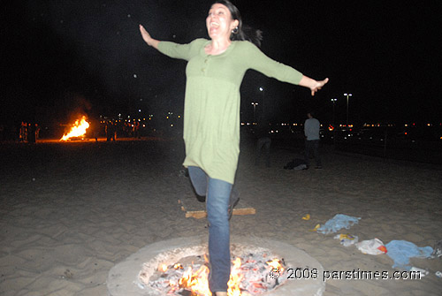Chaharshanbe Souri 'Fire Celebratoin in LA' 