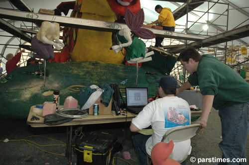 Rose Parade Float Decorations - by QH