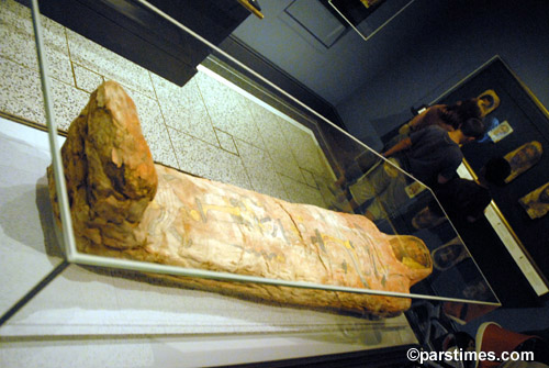 The preserved mummy of Herakleides - The Getty Villa, Malibu (July 31, 2006) - by QH