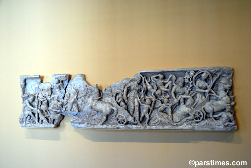 Front of a Sarcophagus - The Getty Villa, Malibu (July 31, 2006) - by QH