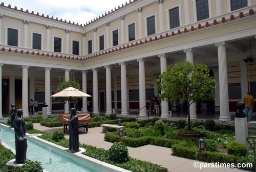 Inner Peristyle of the Getty Villa - Malibu (July 31, 2006) - by QH