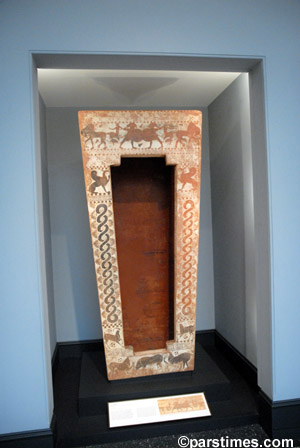 An Egyptian Door - The Getty Villa, Malibu (July 31, 2006) - by QH