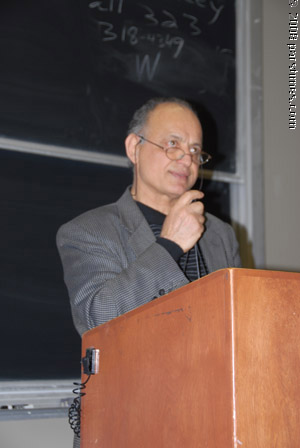Dr. Kaszem Alamdari gave an introduction  (March 2, 2008) - by QH