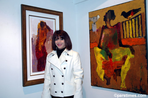Goli Mahallati, Seyhoun Gallery (January 14, 2006) - by QH