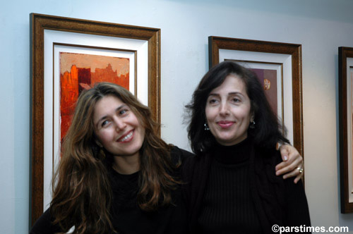 Maryam Seyhoun & Haleh Rassouli, Seyhoun Gallery (January 14, 2006) - by QH