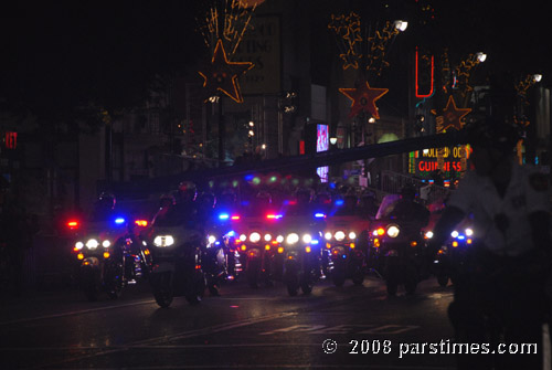 LAPD Motorcycle Team - Hollywood (November 30, 2008) by QH