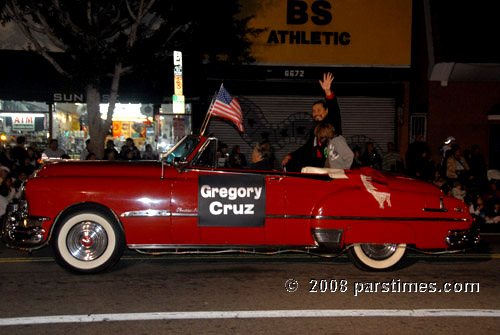 Christmas Parade: Gregory Cruz - Hollywood (November 30, 2008) by QH
