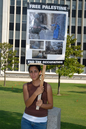 Human Rights Demonstration - Westwood (July 16, 2006) - by QH