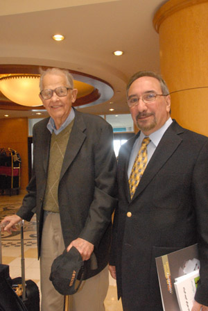 Dr. Richard Nelson Frye & Dr. Homa Katouzian - Santa Monica (May 27, 2010) - by QH