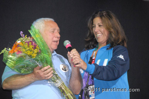 President of the festival Frankie Competelli & Ann Potenza (September 25, 2011) - by QH