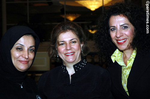 Shahla Sherkat, Dr. Nayereh Tohidi, Firoozeh Khatibi - by QH, November 2, 2005