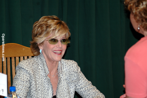 Jane Fonda book signing at Vroman's in Pasadena - by QH