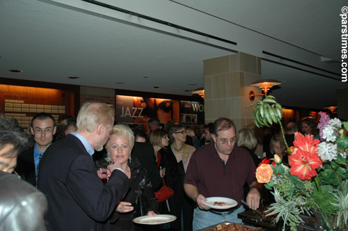 Reception after the concert - UCLA (January 20, 2006) - by QH