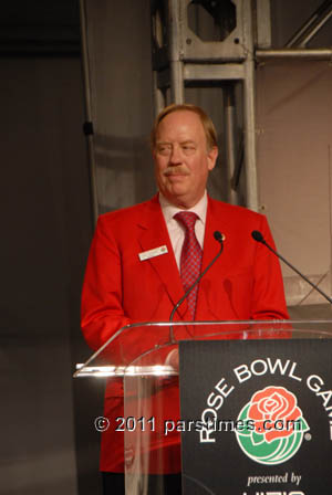 President of the tournament of Roses Rick Jackson - Pasadena (January 1, 2012)