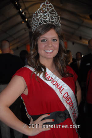 National Cherry Queen Jordan Blaker - Pasadena (January 1, 2012)