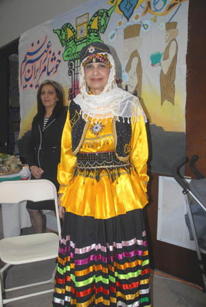 Iranian woman in traditonal custom (March 22, 2009) - by QH