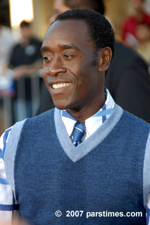 Actor Don Cheadle (June 21, 2007) - by QH