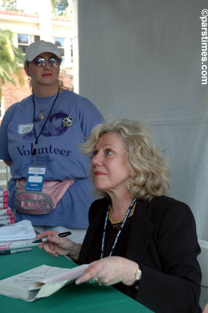 Author Erica Jong - LA Times Bookfair - UCLA (April 30, 2006) - by QH