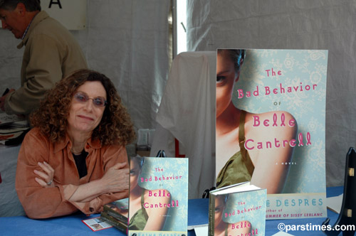Author Belle Cantrell - LA Times Bookfair - UCLA (April 30, 2006) - by QH