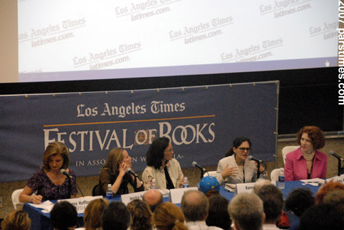 Panel: Arianna Huffington, Jessica Hendra, Aimee Liu, Karen Stabiner (April 29, 2007) - by QH