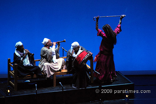 Leila Haddad, Youssef Moubarak, Ramadan Atta, Leila Haddad - Royce Hall UCLA (March 22, 2008) - by QH