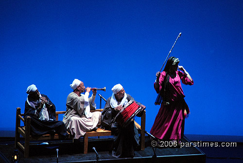 Mohamed Mourand, Youssef Moubarak, Ramadan Atta, Leila Haddad - Royce Hall UCLA (March 22, 2008) - by QH