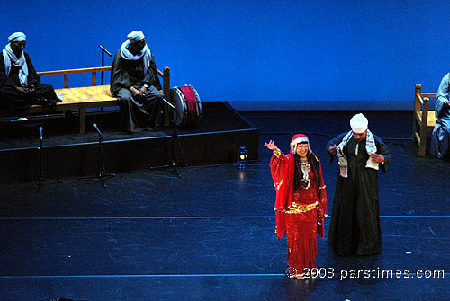 Leila Haddad  & the Gypsy Musicians of Upper Egypt - Royce Hall UCLA (March 22, 2008) - by QH