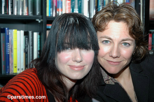 Mia Kirshner & Ilene Chaiken - W. Hollywood (March 11, 2006)  - by QH