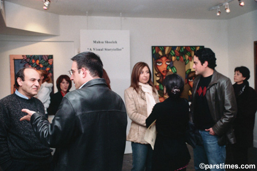 Mahsa Shoeleh Exhibit - Seyhoun Gallery (December 17, 2005) - by QH