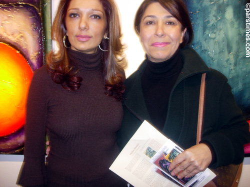 Mahsa Shoeleh & Ziba Shirazi - Seyhoun Gallery (December 17, 2005) - by QH