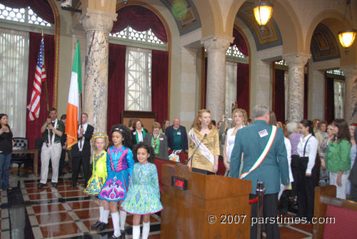 St. Patrick's Day Celebrations  - LA City Hall (March 16, 2007)- by QH