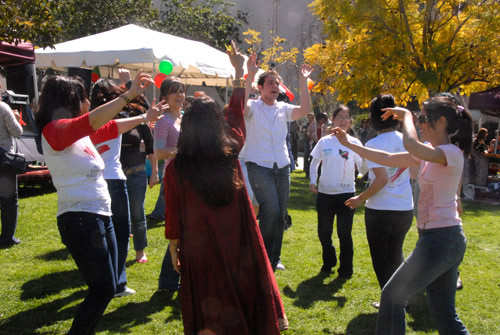GCC Persian Students Dancing  - Glendale Community College (March 10, 2011) - by QH