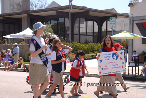 American Heritage Girls - Pacific Palisades (July 4, 2011) - By QH