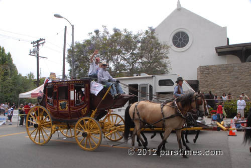 Wells Fargo Carriage - Pacific Palisades (July 4, 2012) - By QH