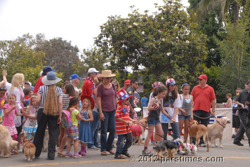 Patriotic Pups - Pacific Palisades (July 4, 2012) - By QH