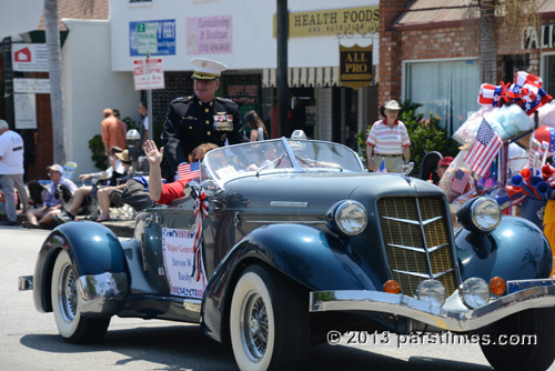 United States Marine Corps Major General Steven W. Busby - Pacific Palisades (July 4, 2013) - by QH