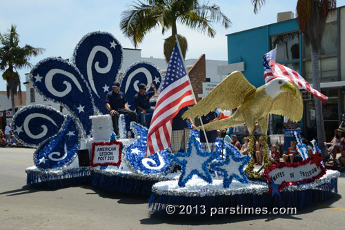 Green Float Company is proud to present Waves Of Freedom - Pacific Palisades (July 4, 2013) - by QH