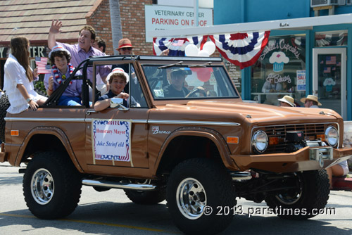 Honorary Mayor Jake Steinfeld - Pacific Palisades (July 4, 2013) - by QH