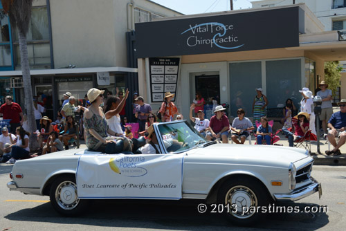 The Poet Laureate of Pacific Palisades - Pacific Palisades (July 4, 2013) - by QH