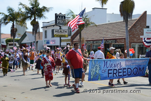 Waves of Freedom - Pacific Palisades (July 4, 2013) - by QH