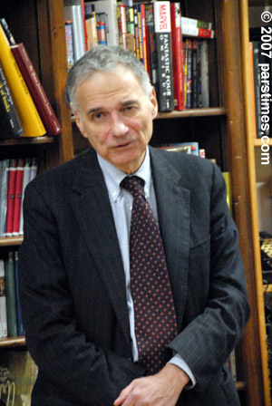 Ralph Nader Discussion - Brentwood (February 8, 2007) - by QH