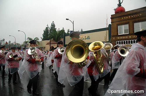 Fire Engines & Fire Fighters - Rose Parade, Pasadena (January 2, 2006) - by QH