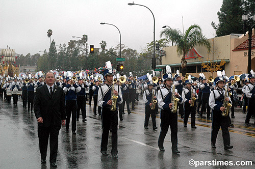 Danvers High School Falcon Band (Massachusetts) - Rose Parade, Pasadena (January 2, 2006) - by QH