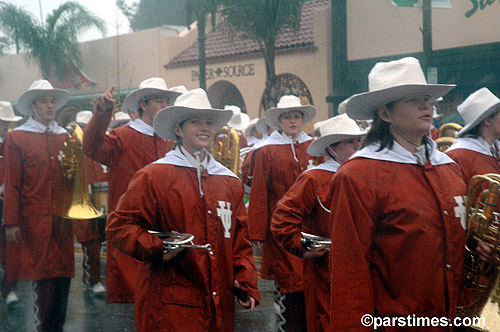 University of Texas Longhorn Band - Rose Parade, Pasadena (January 2, 2006) - by QH