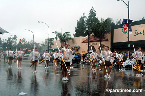 USC Band - Rose Parade, Pasadena (January 2, 2006) - by QH