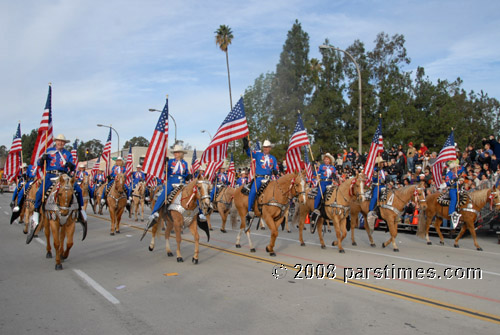 Long Beach Mounted Police - Pasadena (January 1, 2008) - by QH