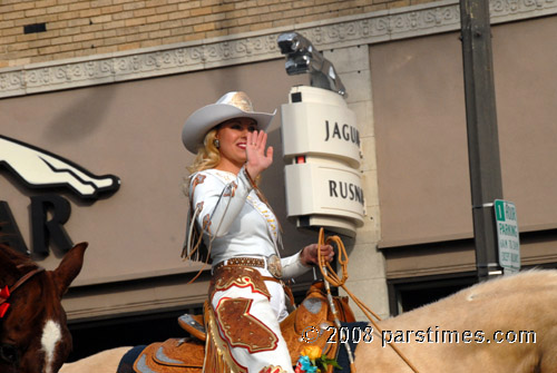 Miss Rodeo California: Maegan Ridley - Pasadena (January 1, 2008) - by QH